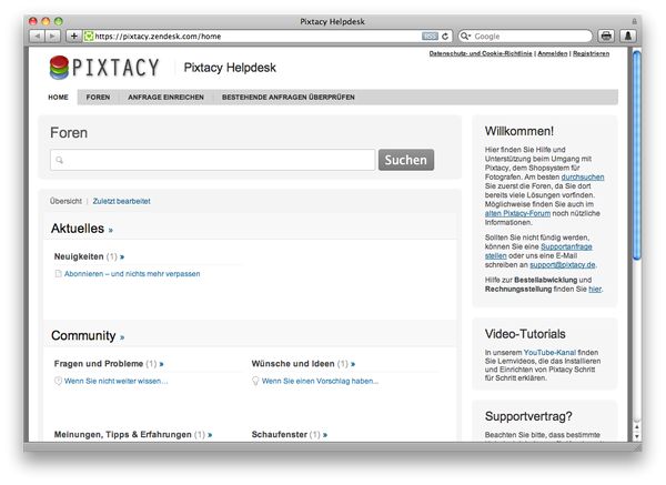 Pixtacy-Helpdesk